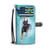 Doberman Pinscher Print Wallet Case-Free Shipping-WA State