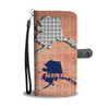French Bulldog Pattern Print Wallet Case-Free Shipping-AK State