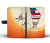 Cute Chihuahua Print Wallet Case-Free Shipping-GA State