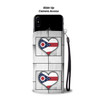 Cute Border Collie Print Wallet Case-Free Shipping-OH State