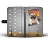 Cute Pug Print Wallet Case-Free Shipping-IN State