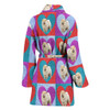 Chow Chow Dog Print Women's Bath Robe-Free Shipping
