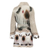 Himalayan guinea pig Print Women's Bath Robe-Free Shipping