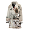 Himalayan guinea pig Print Women's Bath Robe-Free Shipping