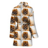 Amazing Tibetan Spaniel Patterns Print Women's Bath Robe-Free Shipping