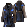 Amazing Siamese Cat Eyes Print Women's Bath Robe-Free Shipping