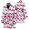 Amazing Walking Cats Print Women's Bath Robe-Free Shipping