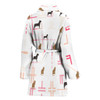 Amazing Patterns Print Women's Bath Robe-Free Shipping