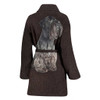 Cesky Terrier Dog Print Women's Bath Robe-Free Shipping Cesky Terrier Dog Print Women's Bath Robe-Free Shipping