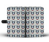 Cute French Bulldog Pattern Print Wallet Case-Free Shipping