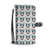 Cute French Bulldog Pattern Print Wallet Case-Free Shipping