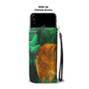 Amazing Rough Collie Dog Print Wallet Case-Free Shipping