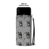 Saluki Dog Patterns Print Wallet Case-Free Shipping