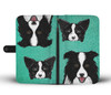 Amazing Border Collie Dog Print Wallet Case-Free Shipping