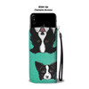 Amazing Border Collie Dog Print Wallet Case-Free Shipping