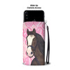 Clydesdale horse Print Wallet Case-Free Shipping