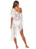 Loose Lace Tasseled Irregular Beach Cover-Up
