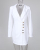 Shawl Collar Bodycon Blazer Dress
