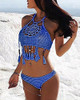 Halter Tassel Bikini Set