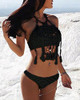 Halter Tassel Bikini Set