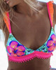Floral Print Tied Design Bikini Set