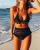 Pom Pom Detail Halter Bikini Set Pom Pom Detail Halter Bikini Set