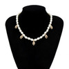 Multi Layered Pearl Choker Necklace