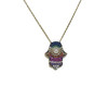 Hamsa Rainbow Necklace