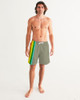 Olive Tree Masculine Swim Trunk