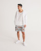 Cloudy Masculine Jogger Shorts