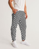 Checkerboard Masculine Track Pants