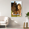Best Friends Forever Personalized Name Horse Canvas