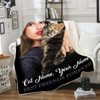 FOREVER BEST FRIENDS CAT PERSONALIZED BLANKET