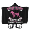 LIFE IS BETTER WITH A BULLTERRIER PERSONALIZED SHERPA BLANKET