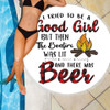 BONFIRE AND BEER BEACH/PICNIC BLANKET