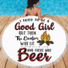 BONFIRE AND BEER BEACH/PICNIC BLANKET