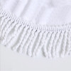 DOG SIDE ROUND TOWEL MAT TASSEL