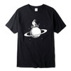 100% cotton short sleeve funny  space design Men t shirt