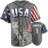 America #1 USA Baseball Jersey