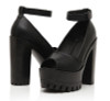 Chunky Heel Platform Peep toes Shoes