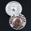 Football Mom Ginger Snap Button Compatible Charm Sport 18mm
