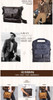 Genuine Leather Men's Handbag Casual Male