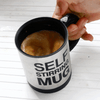 Self-stirring Coffee Stainless Steel Thermal Mug