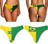 Women's Classic Thong Brazil Flag