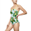 Green Leaf One-piece Swimsuit