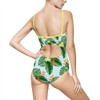 Green Leaf One-piece Swimsuit