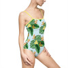 Green Leaf One-piece Swimsuit