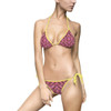 Pink Snake Bikini Set