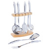 Kitchen Utensil Set-Stainless Steel With Stand Kitchen Utensil Set-Stainless Steel With Stand