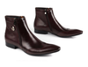 Genuine Leather Oxford Chelsea Boots